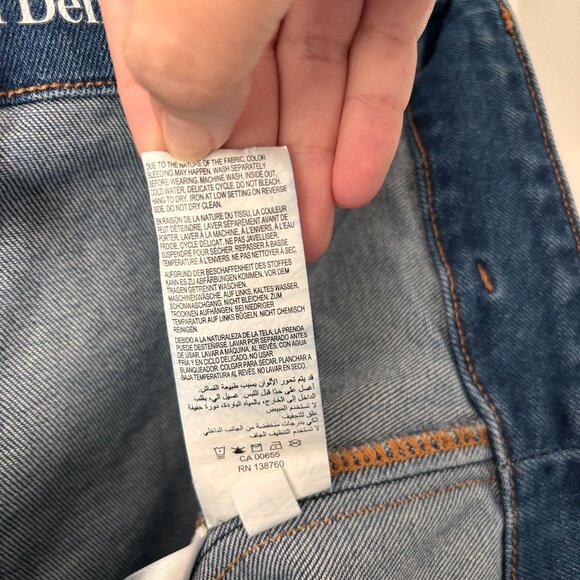 Addition Elle Asymmetrical Demin Skirt - Picture 6 of 6